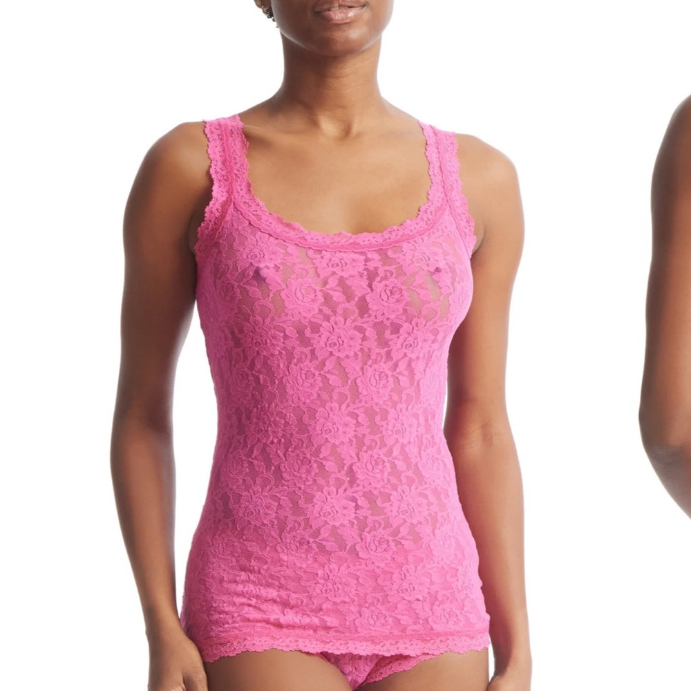 Hanky Panky - Lace Tank Top Pink